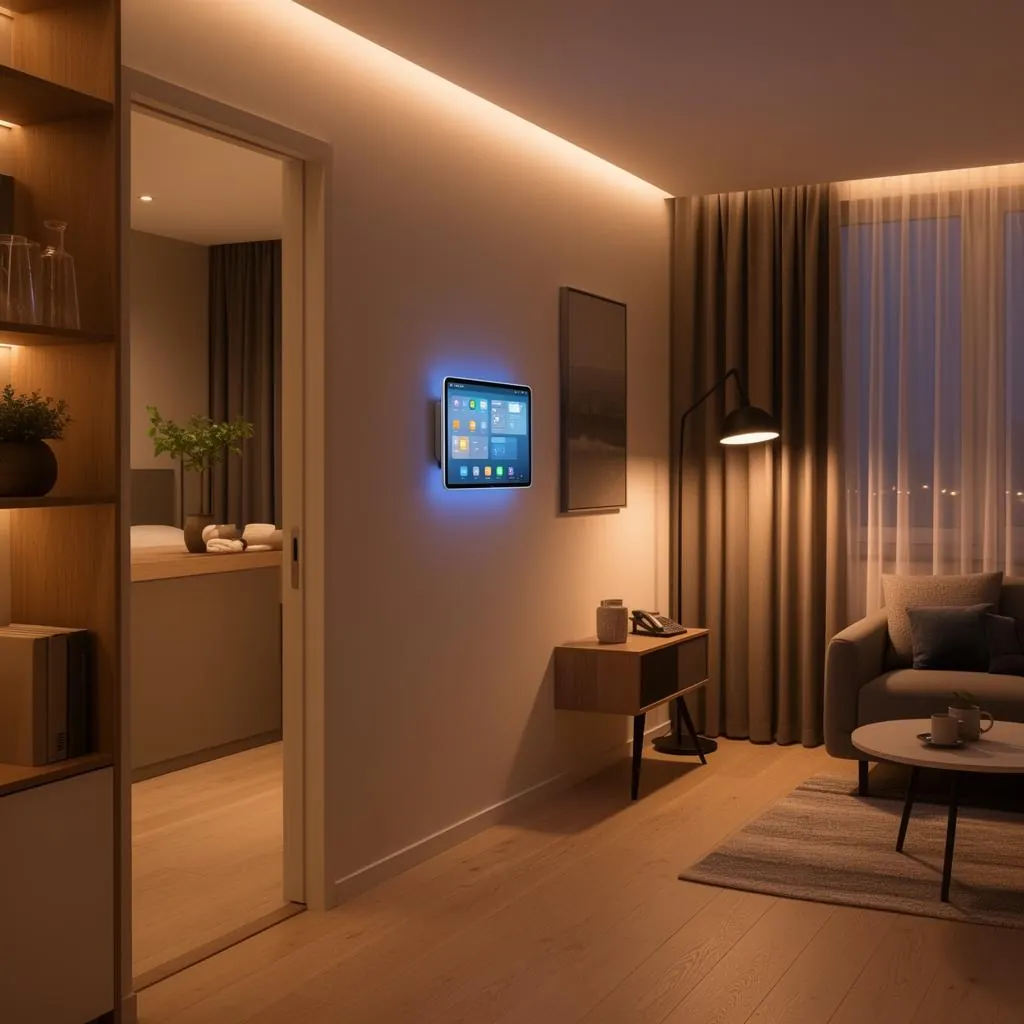 Smart lock met digitale toegangscode bij entree van vakantiewoning